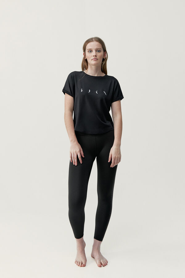 Born Living Yoga Sport-T-Shirt Azami Black Schwarz