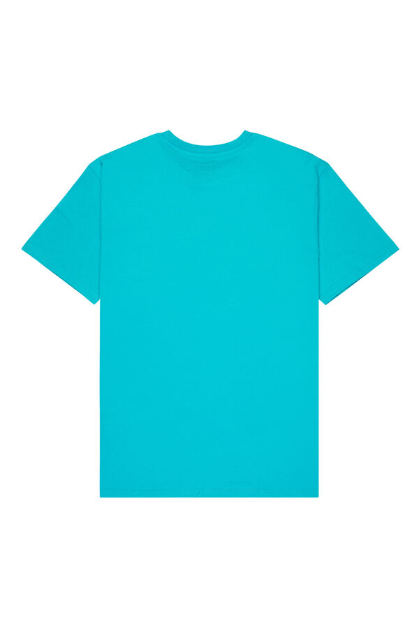Quiksilver Plain logo short-sleeved T-shirt blue
