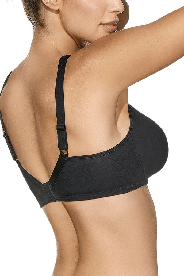 Selene Sujetador capacidad aros sin foam negro