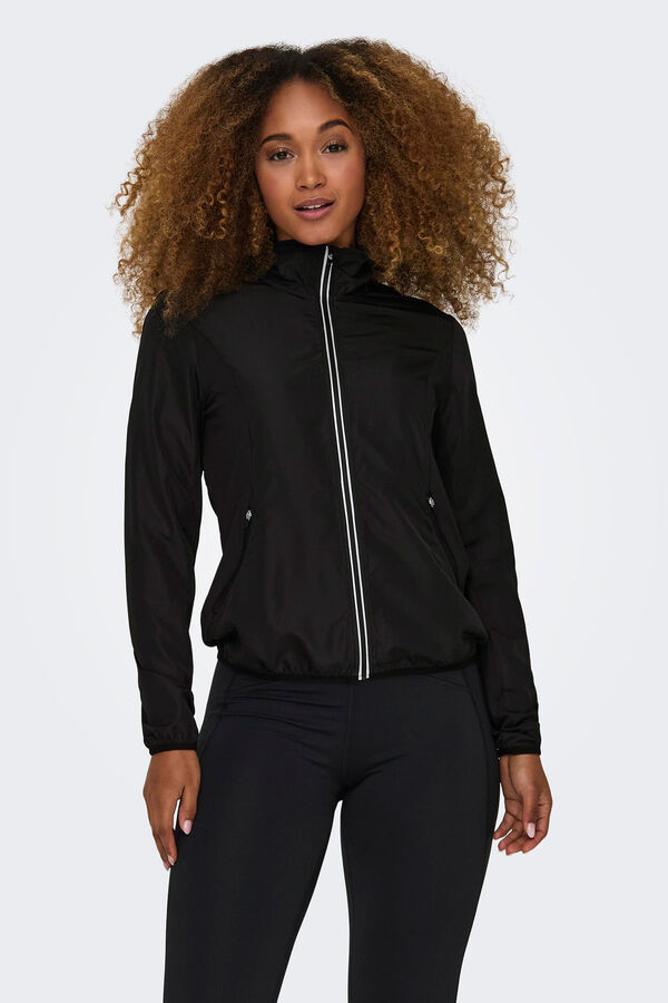 Womensecret Reflective breathable jacket fekete