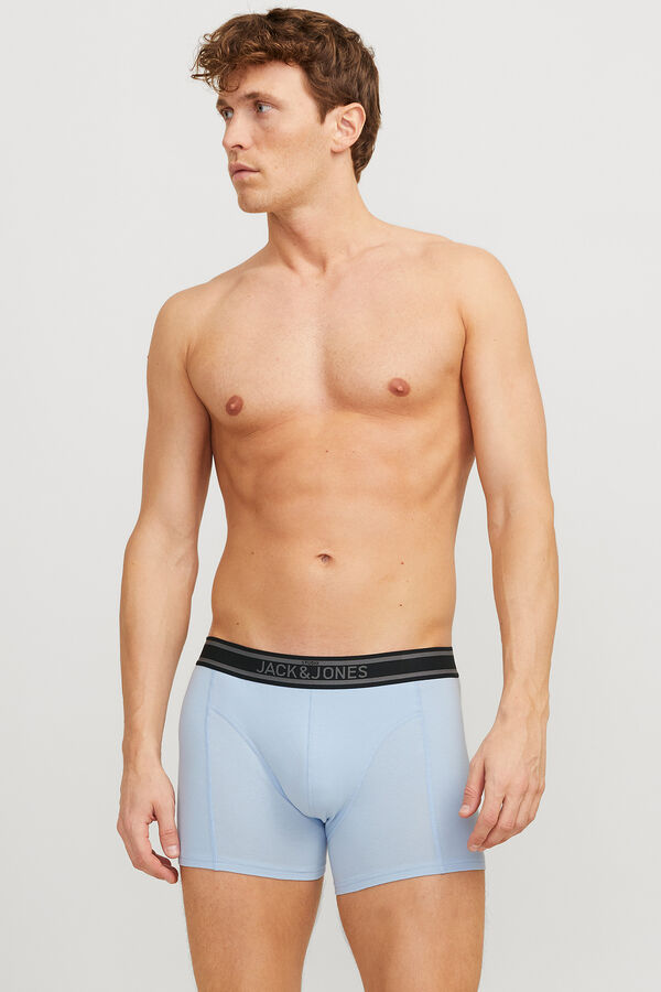 Jack & Jones Pack of 3 cotton boxers Zelena