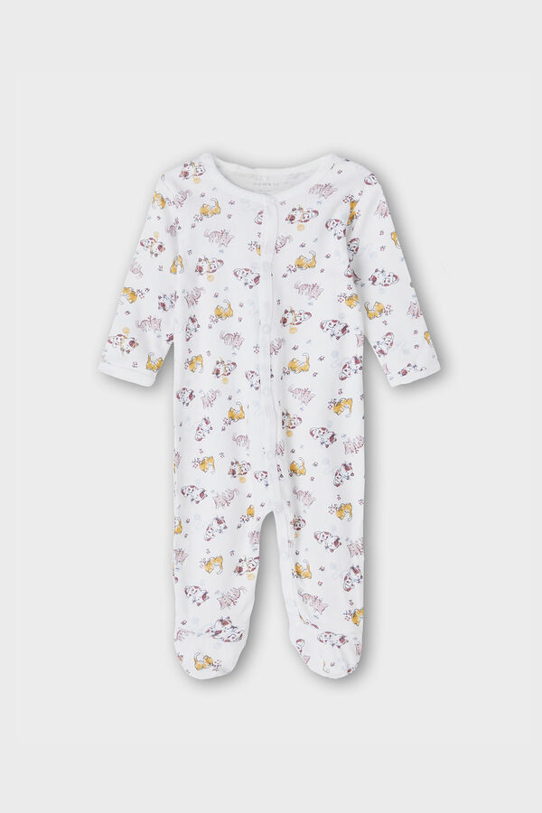 Womensecret Pack de dos pijamas enteros de bebé morado/lila