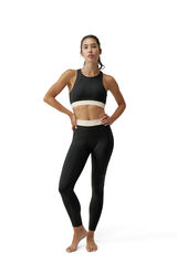 Womensecret Black/Stone Fiorella leggings  Crna