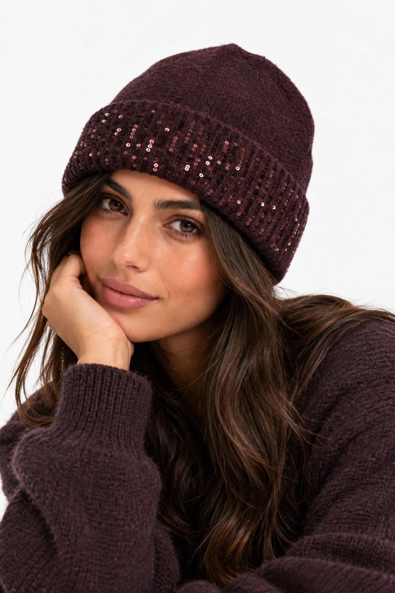 Pieces Gorro con lentejuelas