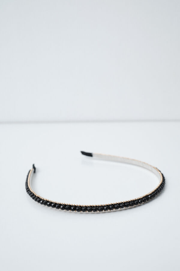 Women'secret Grey glitter hair headband grey