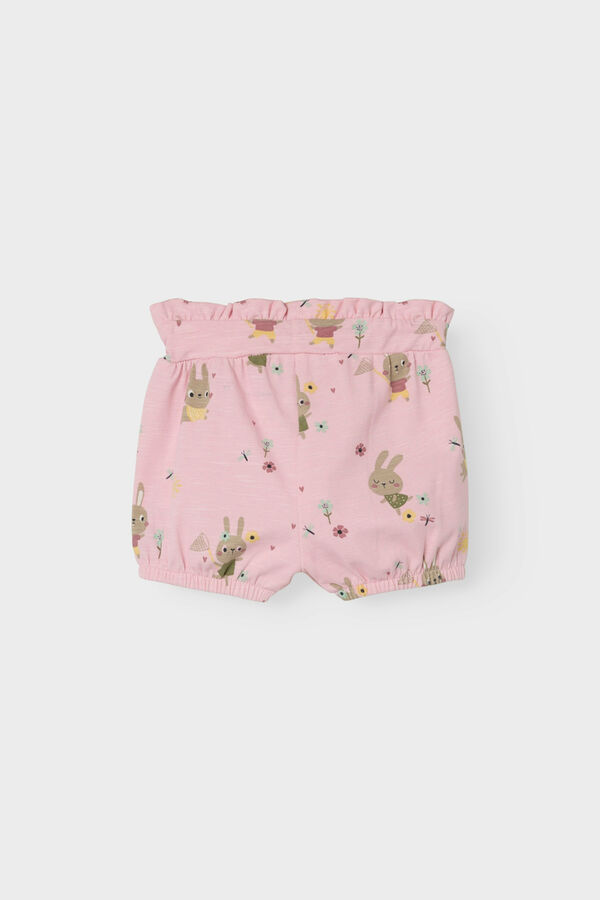 Womensecret Baby girls' cotton shorts Ružičasta