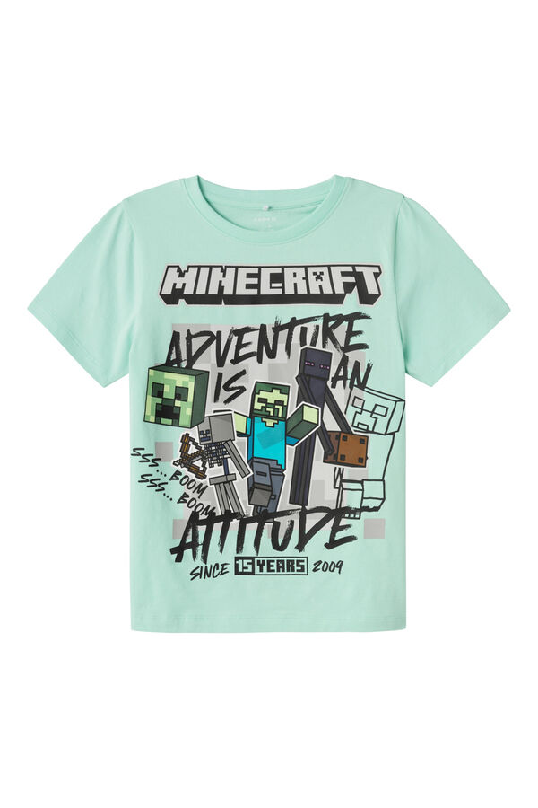 Name it Minecraft T-shirt for boys blue