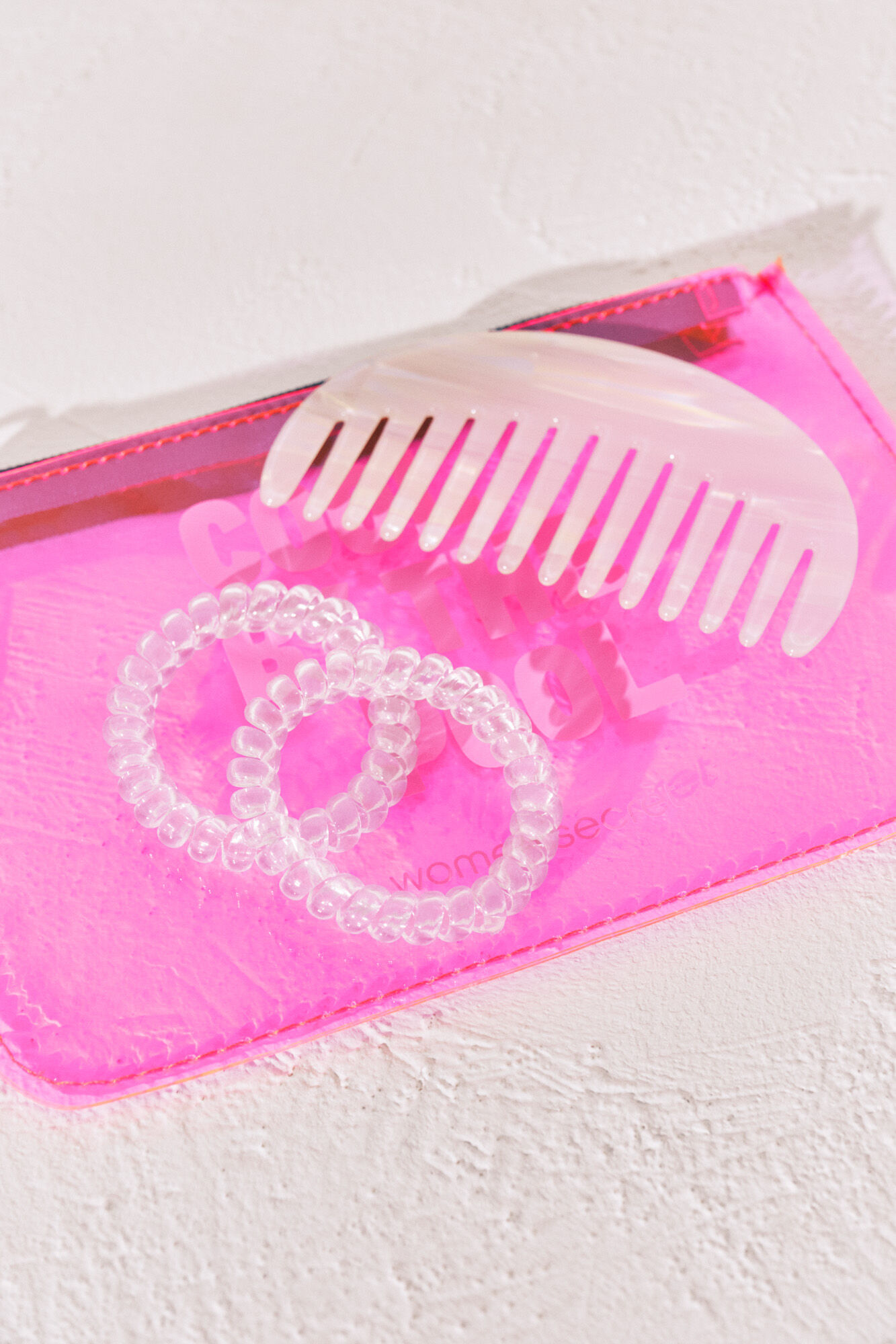 Women'secret Bolsa cremallera rosa