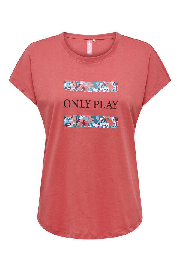 Only Play Camiseta only play burgundy