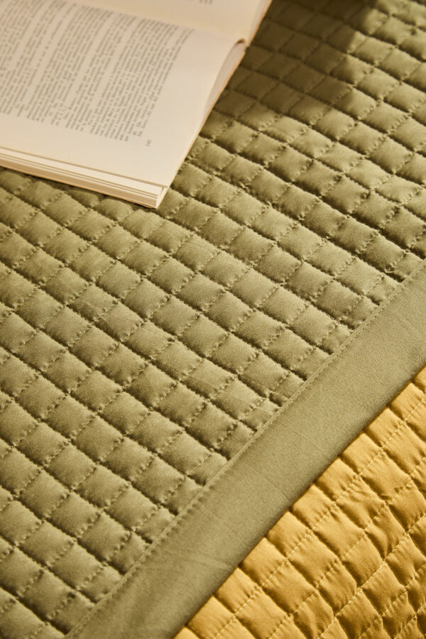 Calma House Topper acolchado verde Narbonne verde