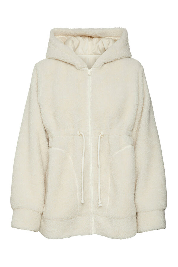 Mamalicious Jacke aus Lammfell  multicolour