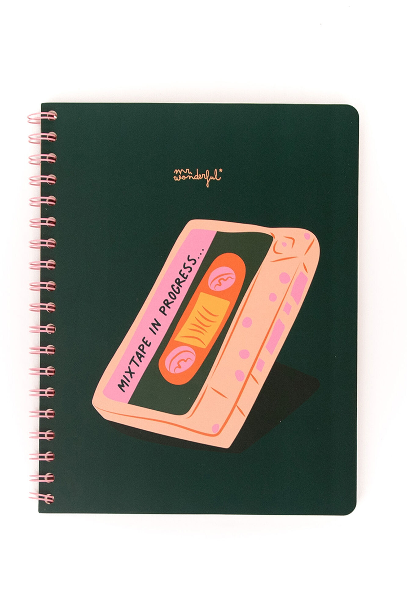 Mr. Wonderful Libreta A5 - Mixtape in progress