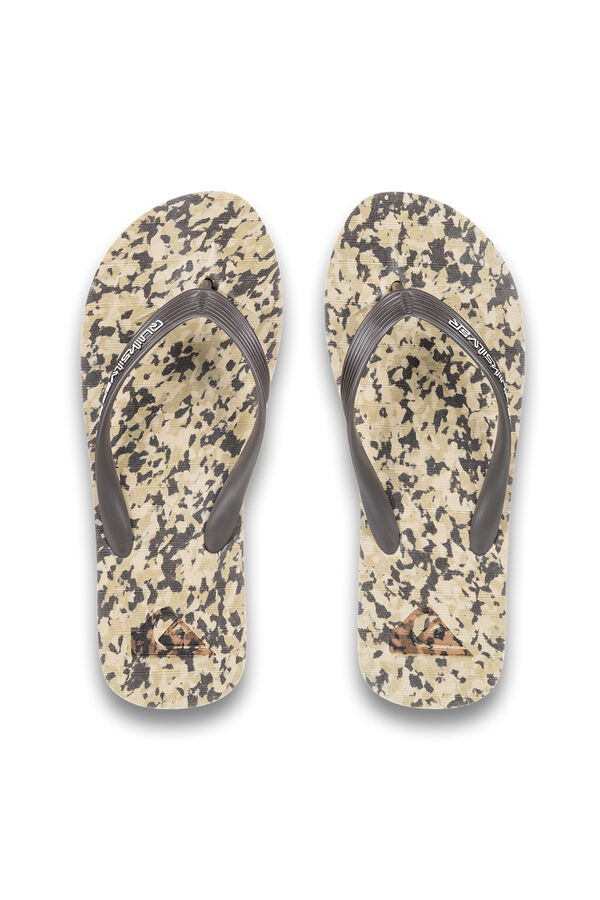 Quiksilver Camouflage print sandal brown