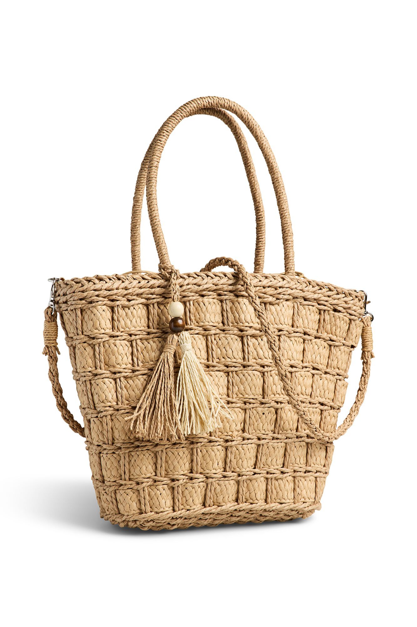 Pieces Paperstraw-Tasche