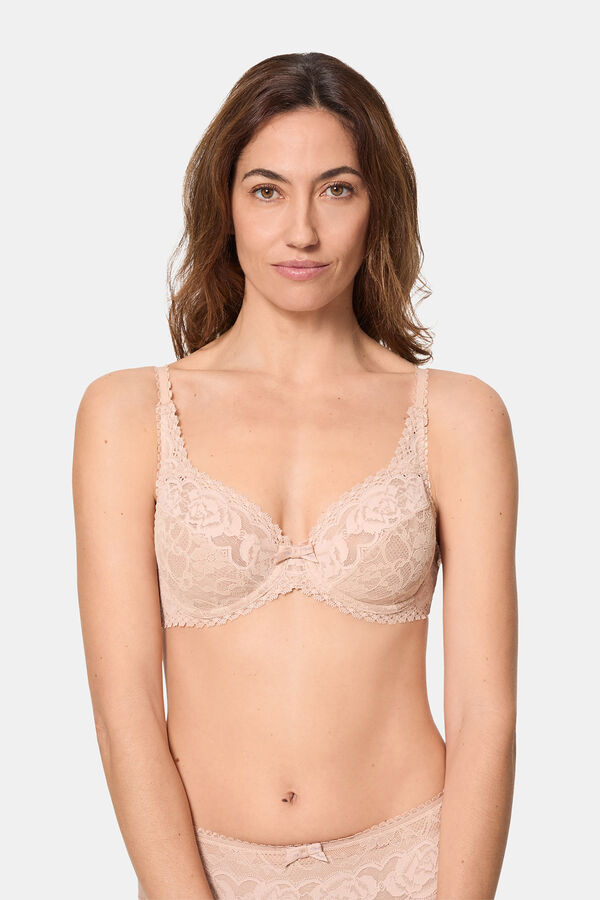 Playtex Underwired bra marron