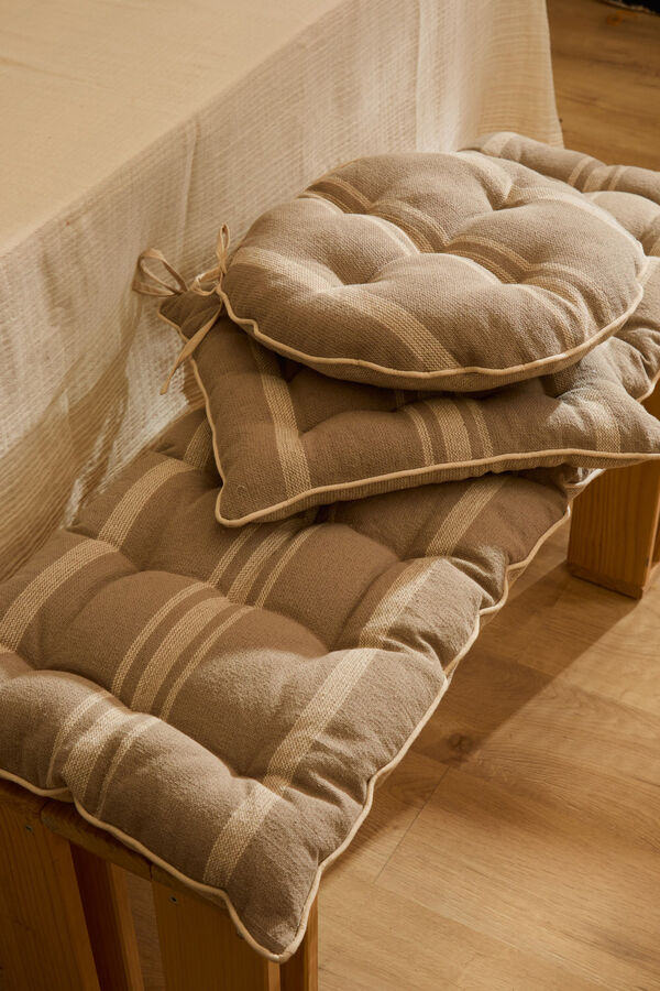 Calma House Sorento Steinbankkissen Grau