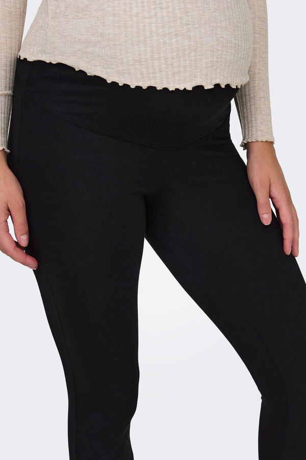 Only Maternity Pack de 2 leggings largos maternity negro