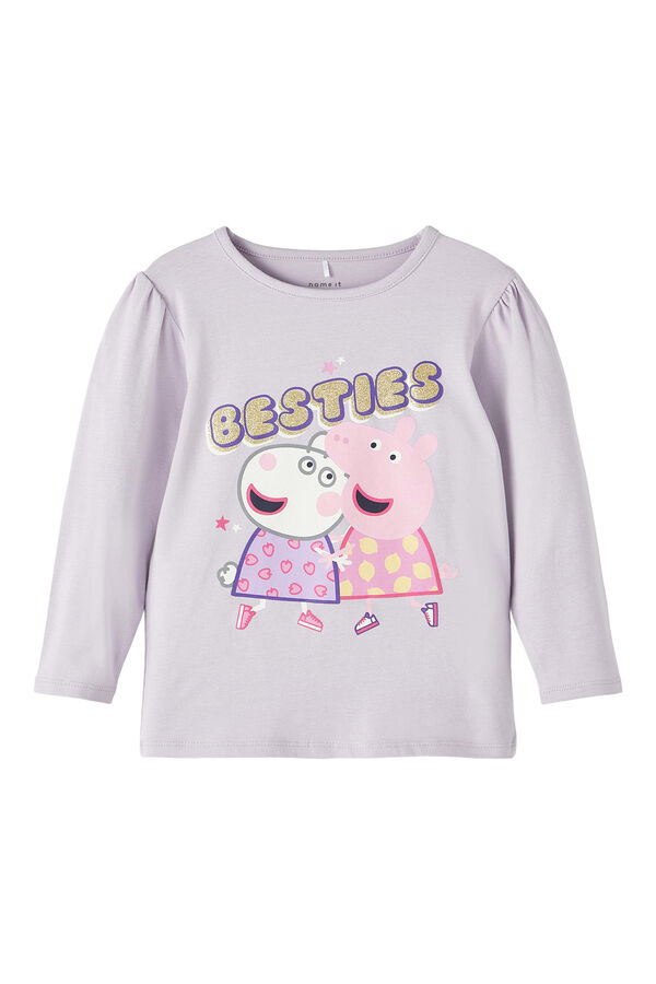 Womensecret Peppa Pig T-shirt Ljubičasta/Lila