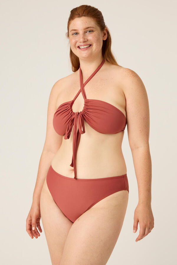 Womensecret Multiway Sahara red bikini top Crvena