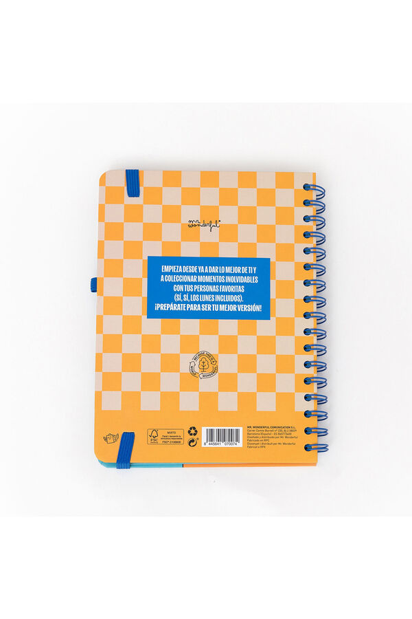 Mr. Wonderful Wonder 2026 Weekly Agenda - Random Plans printed