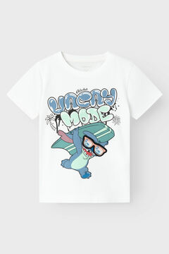 Womensecret Camiseta para niño de Stitch blanco