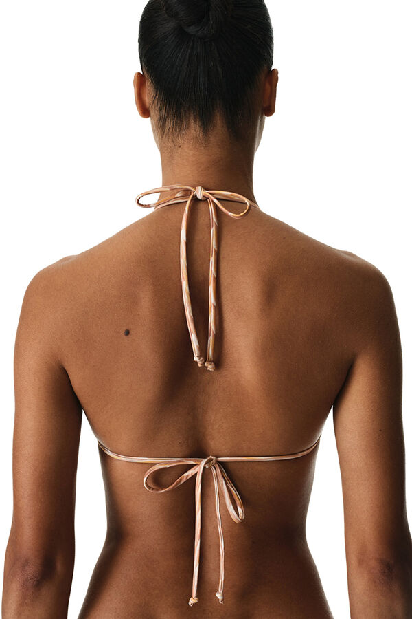 Penti Top de biqu&iacute;ni triangular Kacie estampado