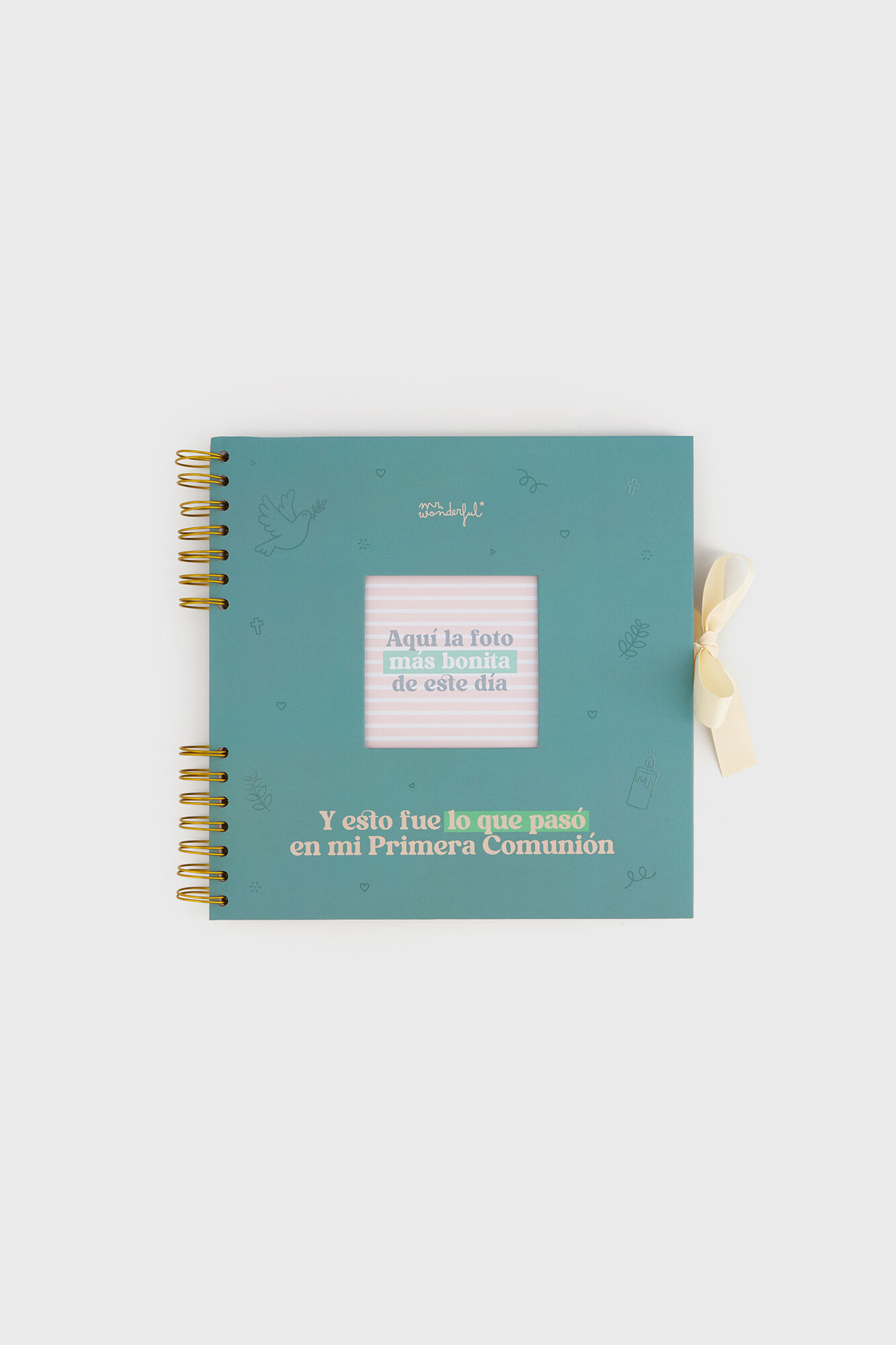 Mr. Wonderful &Aacute;lbum de fotos Y esto fue lo que pas&oacute; en mi Primera Comuni&oacute;n