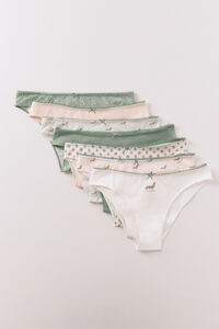 Women'secret Pink and green cotton Brazilian panties 7-pack