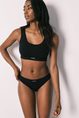 Women'secret Black seamless top COZY black