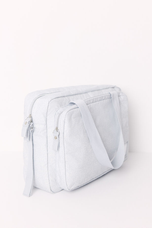 Womensecret Bolsa maternidad estampado allover puntos gris