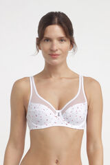 DIM Generous High-Capacity Underwire Bra  white