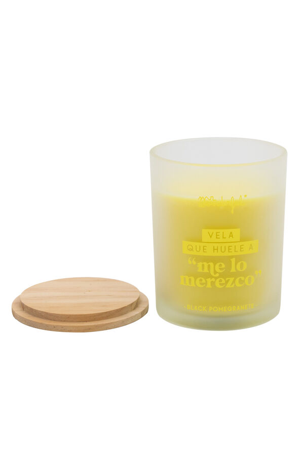 Mr. Wonderful Scented candle printed