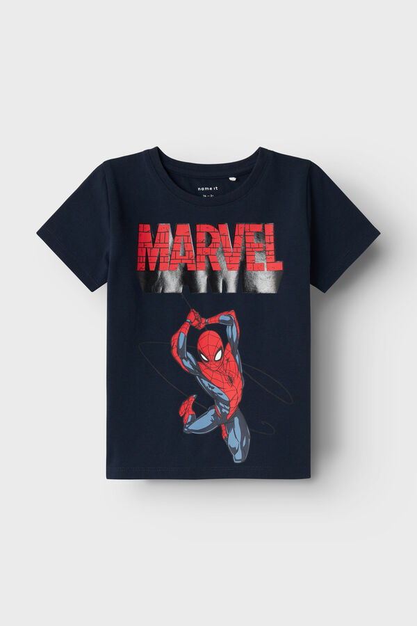 Womensecret Boy's Spider-Man T-shirt bleu