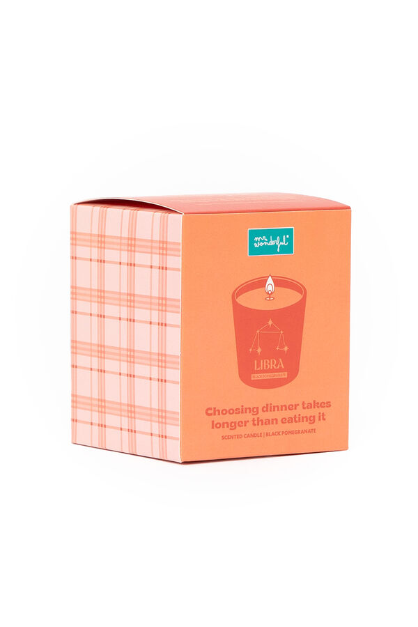 Mr. Wonderful Scented Candle - Libra printed