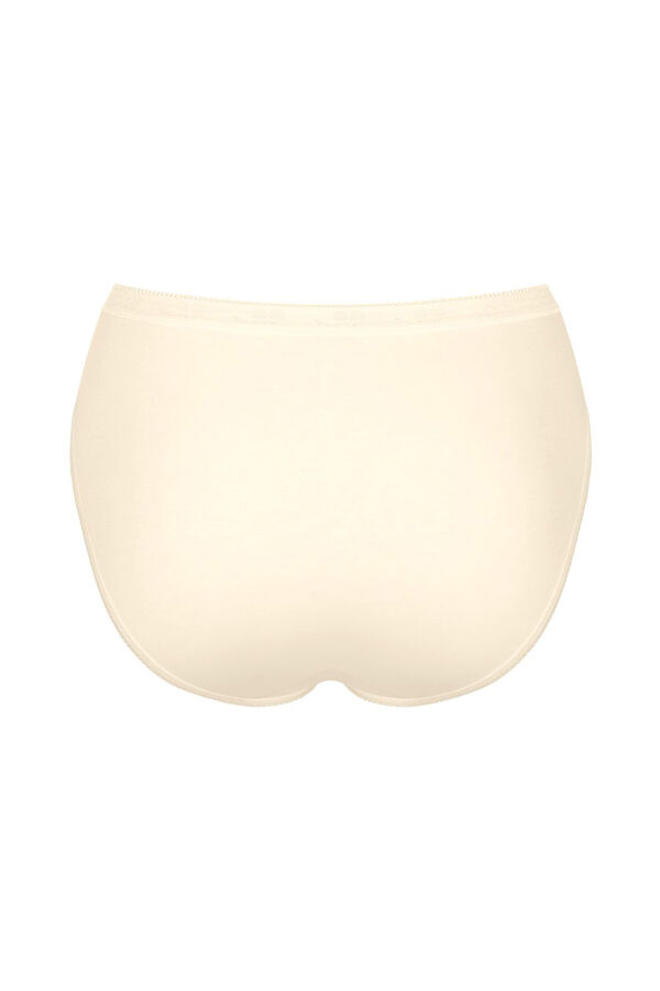 Sloggi 3-pack seamless high-waisted panties pink