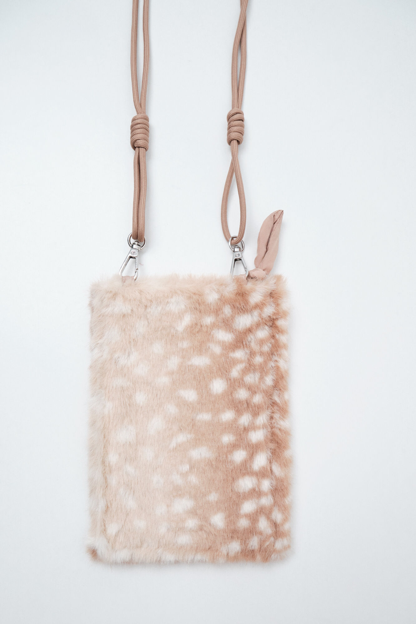Women'secret Animal print faux fur phone case