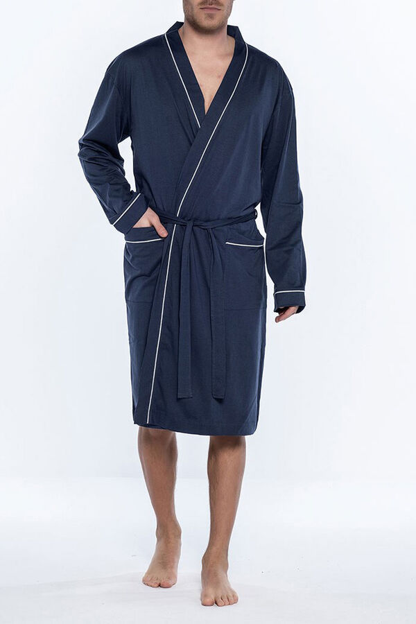 Punto Blanco Pijama - robe azul