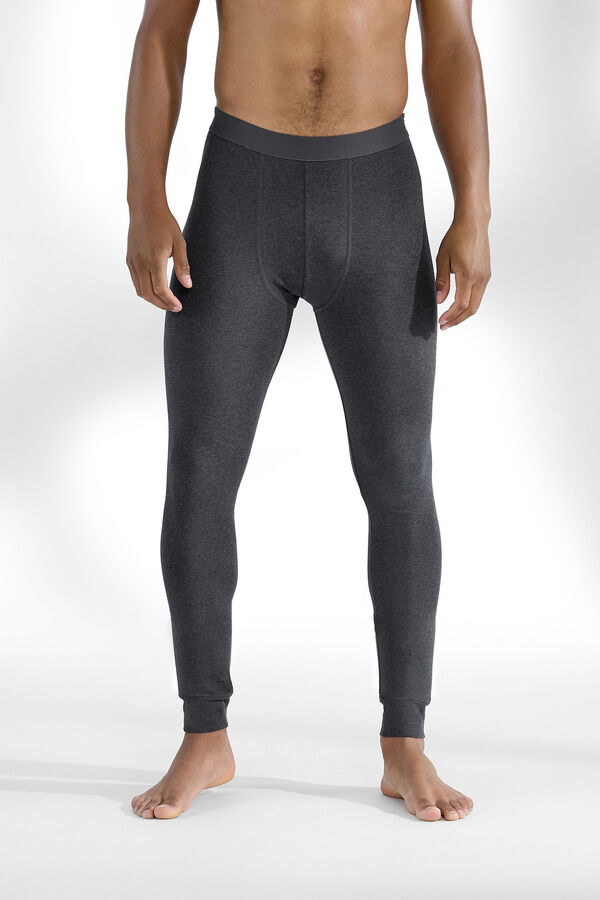 Bread & Boxers Dark grey long johns Siva
