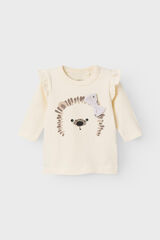 Name it Camiseta de beb&eacute; ni&ntilde;a de manga larga blanco