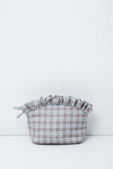 Women'secret Miffy plaid small vanity case printed