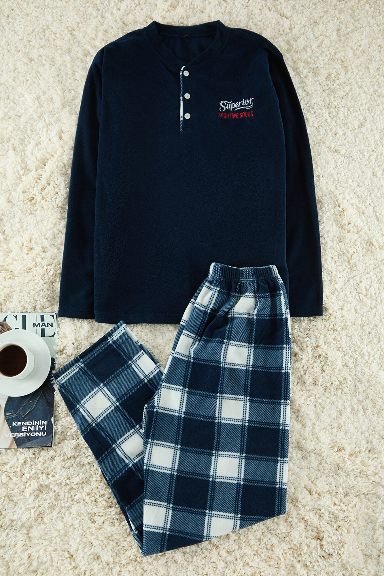Trendyol Comfortable Knitted Pyjama Set