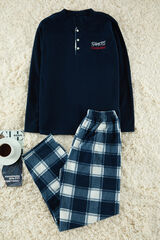 Trendyol Comfortable Knitted Pyjama Set blue