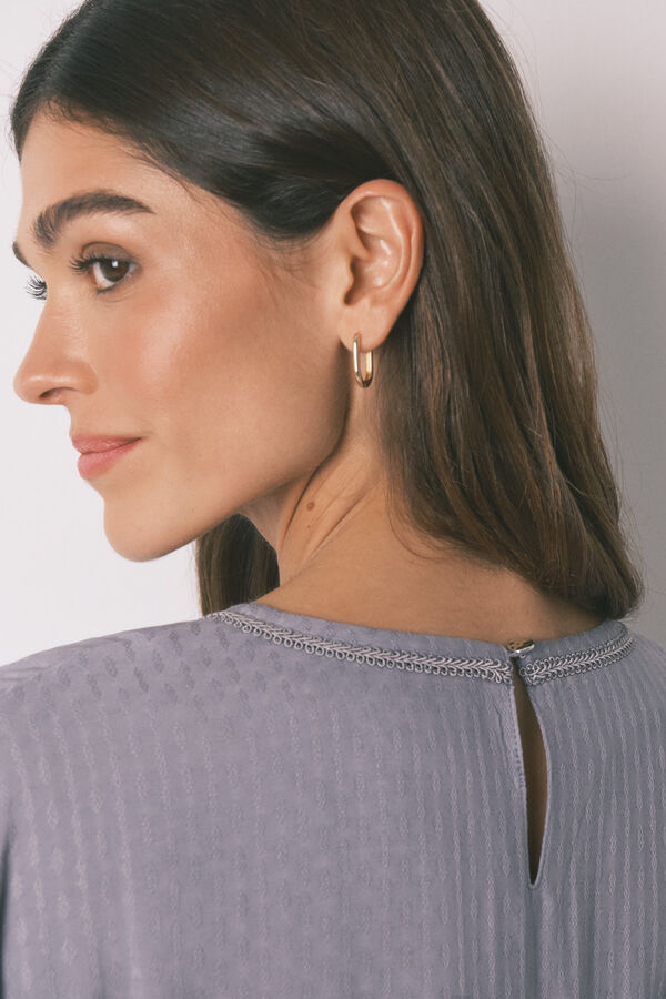 Women'secret Vestido caft&aacute;n viscosa gris gris