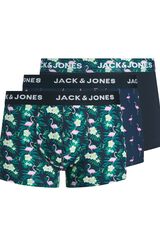 Jack & Jones 3-pack print boxers blue