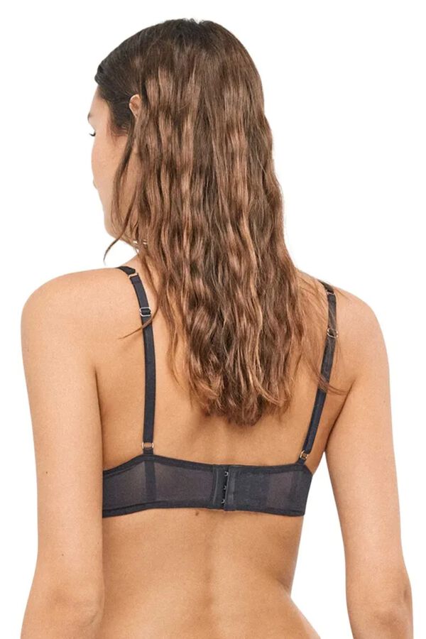 Gisela Bralette capacity bra black