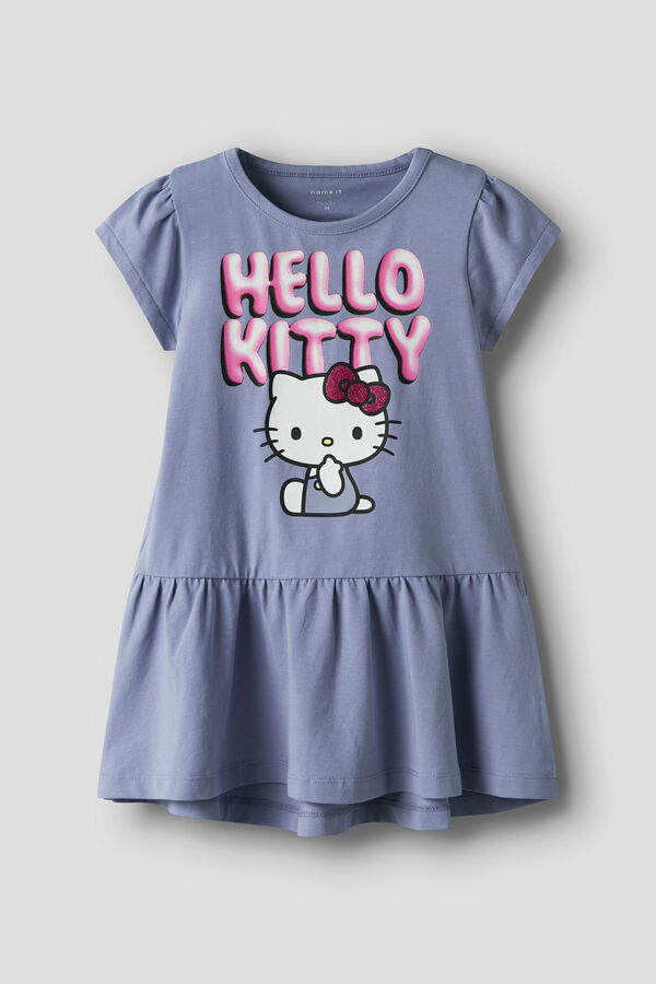 Name it Short sleeve dress Hello Kitty pink
