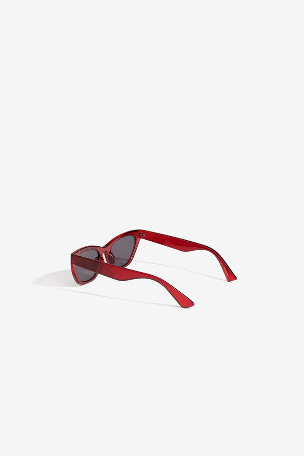 Vilanova &Oacute;culos de sol cat eye vermelho