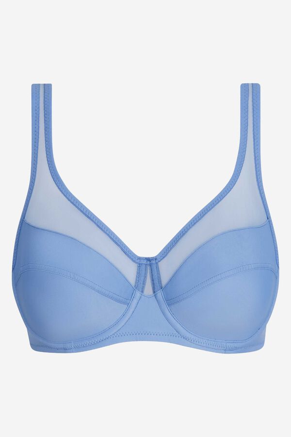 DIM Sujetador de gran capacidad con aros Generous DIM azul
