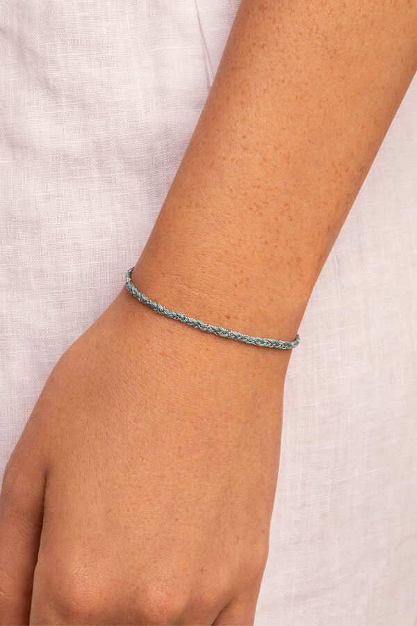 Womensecret Silver Yarn Turquoise bracelet Siva