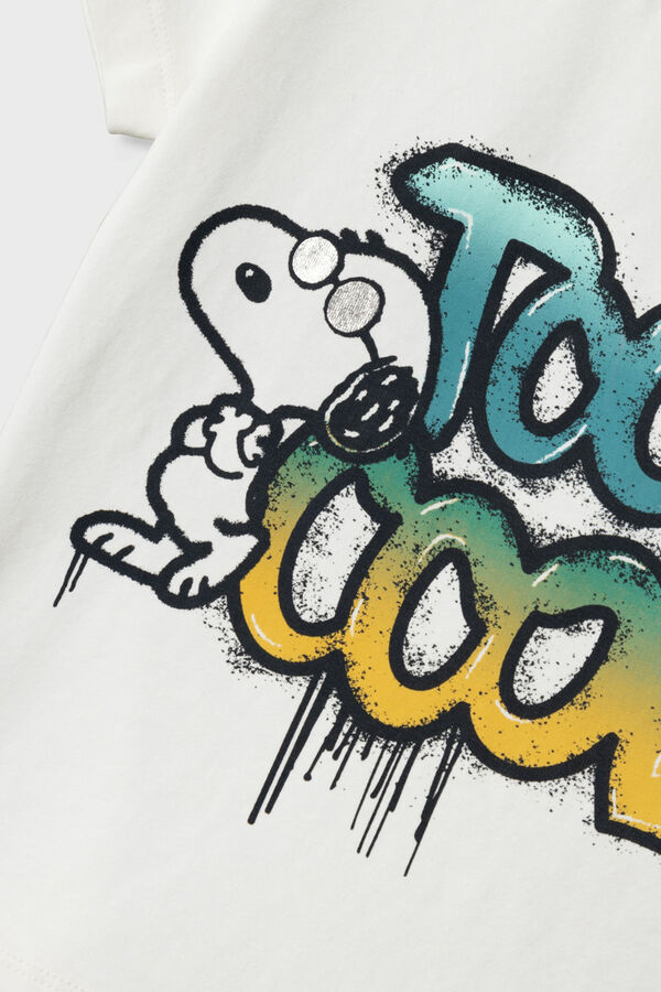 Womensecret Snoopy T-shirt for boys blanc